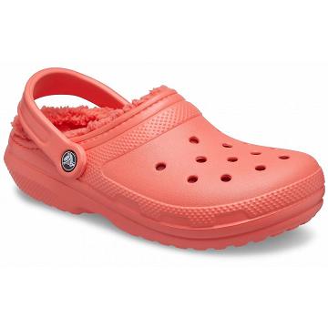 Crocs Klassiska Fodrade Clogs Herr Röda | Sverige 0822HAPK